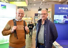 Tom de Smet and Jan Schatteman of SLH were visiting the show.
